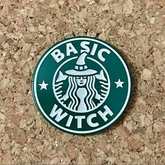Basic Witch Enamel Pin - Picture 5 of 6